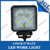 27W LED Driving Light, Waterproof IP67 LED Work Lamp, 4 Inch Work Light with 12 Months Warranty