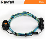High Power Rechargeable Aluminum Alloy Headlamp Waterproof IP66 with CE & RoHS