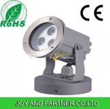 Stainless Steel 3W 120V LED Garden Light with Round Base (JP83031-H)