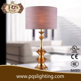 Handmade Pasted Rolled Gold Bedroom Set Table Lamp