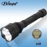 Brinyte S38 1000 Lumens High Power LED Torch Flashlight