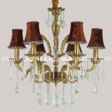 Mingxing Nice Brass Chandeliers with Hanging Crystal