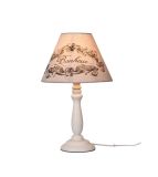 Table Lamp with Color Fabric Shade (KO96XJ-Y4)