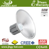 2015 Hot Sale 50W Meanwell LED High Bay Light for Warehouse Lighting