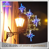 3D LED Pole Motif Street Christmas Decorations Light