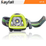 Headlamp LED 1 White 2 Red LED Light with Cr2023 Button Switch for Running