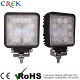 Square 24W LED Work Light with CE RoHS IP68 (CK-WE0803B)