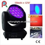 19*12W RGBW 4-in-1 Zoom LED Moving Head Light