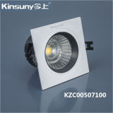 7W Grille COB LED Spotlight with 100*100mm (KZC00507100 -L/S)