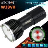 Archon W38vr Underwater Photographing Light Dive Light CREE LED White CREE Xm-L U2 LED *2 (max 1400 Lumens) ; Red CREE XP-E N3 LED*2 (max 200 Lumens)