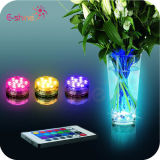 Wedding Decoration Waterproof Remote Control LED Submersible Light