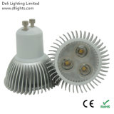 3W GU10 LED Spotlight with CE and RoHS
