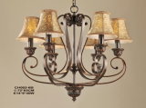 Fabric Chandelier Ceiling Lamp Modern Lighting Cm002-6b