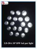 Stage Light 18*10W Full RGBW LED PAR Light (LD-20A)
