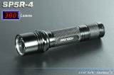5W R5 380LM 18650 Superbright Aluminum LED Flashlight (SP5R-4)