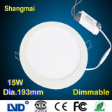Energy Saving 15W 75chips Dia. 193mm Round LED Panel Light
