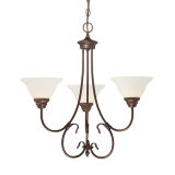 Hot Sale Chandelier with Glass Shade (1363RBZ)