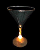 LED Flashing Martini Cup