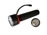 Rechargeable LED Diving Flashlight (Waterproof Torch) DHY-DFRCT-8/11LED