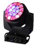New B-Eye 19PCS 15W RGBW 4in1 Zoom LED Moving Head Light