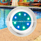 304 Stainless Steel Waterproof LED Underwater Light for Swimming Pool