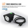 1230lm CREE U2 LED Bicycle Light with CE RoHS (headlamp)