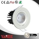 LED Rotatable Down Light 8W High Power 3000k with Interchangeable Face