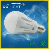 9W White Aluminum Body of LED Bulb Light