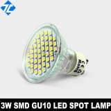 3W 48LEDs SMD3528 LED Spot Lamp GU10 with Glass Cup