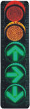 LED Traffic Signal Light (FX300-3-ZGSM-5)
