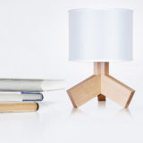 New Wood Table Lamp with Tc Shade (wt021)