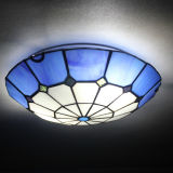Low Voltage Style Hot Sell Tiffany Ceiling Lamp with Europe Style Factory (XC12001)