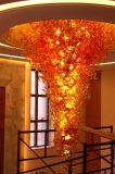 Superior Quality Hand Blown Glass Chandelier for Lobby Decoration (YK-D127)