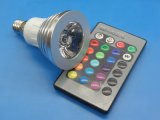 LED Lamp Cup Light RGB Colorful Remote Control 3W E27 Ug5.3 MR16 16RMB