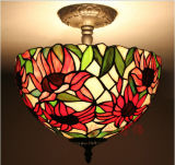 Classic Cheap Tiffany Ceiling Lamp with Europe Style for Hotel (XC12022)