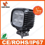 Hot Item 40W High Power LED Work Light for 4X4 Offroad, Tractor, Truck
