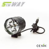 6000lumen Highpower Sky Grey LED Bicycle Headlight with Charger