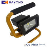 Outdoor Portable Rechargeable IP65 10W LED Flood Light with CE RoHS