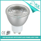 Silver Housing 5W COB GU10 LED Bulb