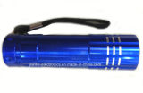 Promotion 9 LEDs Torch Flashlight with Logo Printed (4080)