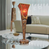 Arabian glass table lamp with CE (T1013A)