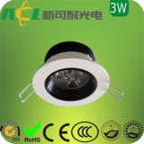 3W LED Ceiling Light, Recessed LED Ceiling Light, Epistar LED Ceiling Light