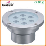 3W RGB LED Underwater Light with IP68 Waterproof Function (ICON-D002A-7*3W-RGB)