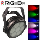 Light Razor P7 PAR 64 Rgbwy 5 in 1 IP65 High Brightness Super Slim 7*25W PAR Can Light, LED Stage Light