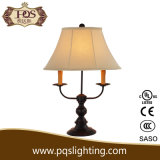 Black Matel Candle Style Decoration Table Lamp (P0104TA)
