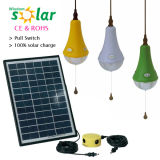 Mini Solar Light Kits LED Emergency Home Solar Lights with 3 LED Bulbs