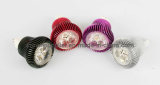 3W Multi-Color LED Spotlight Cups