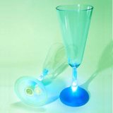 LED Lightup/Flashing Champagne Glass (NS-101)