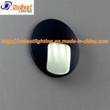 3W LED Outdoor Wall Light in Round Shape