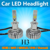 Auto Light Accessory H3 LED Headlamp 20W 6000k